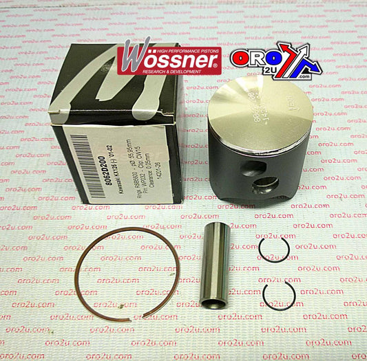 PISTON KIT 01-02 KX125 54.00, WOSSNER 8062DC KAWASAKI MX