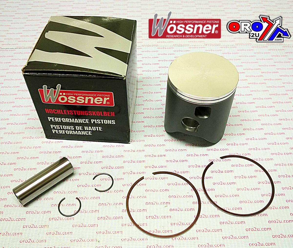 PISTON KIT 02-04 CR250 66.40 A, WOSSNER 8066DA HONDA MX