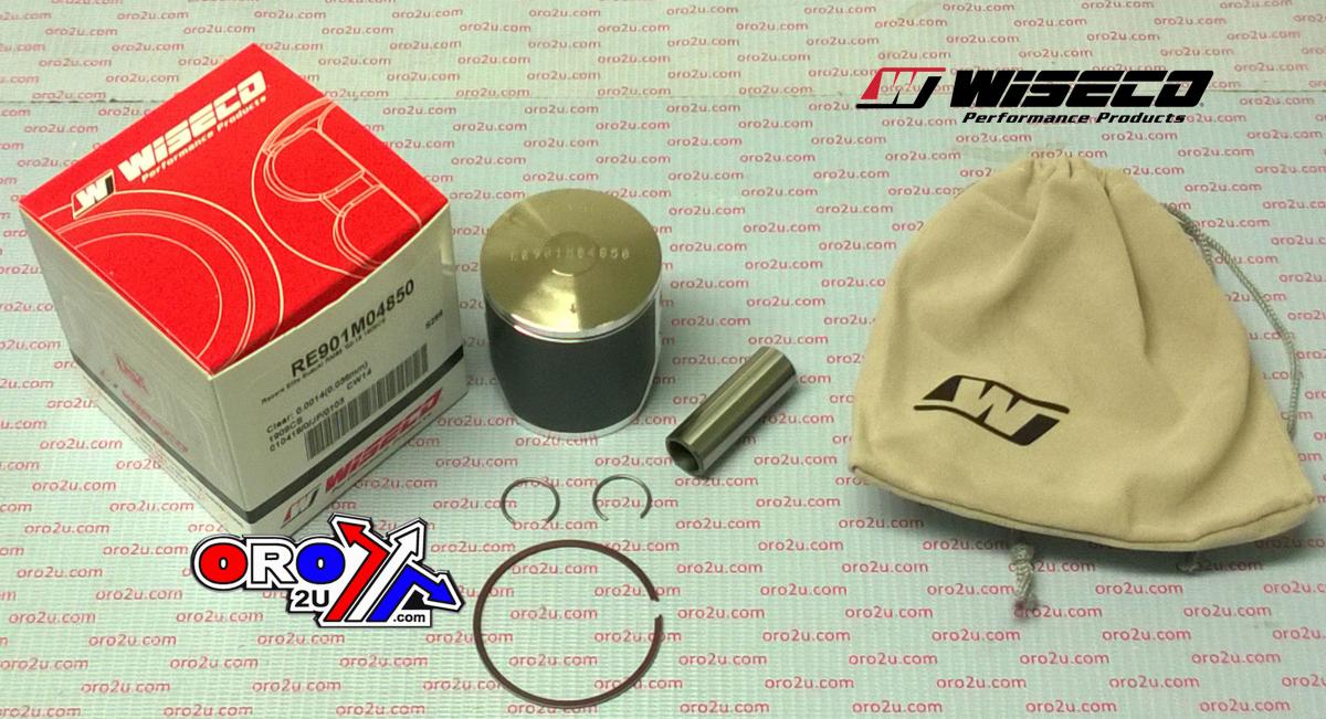 PISTON KIT 02-19 RM85 48.50 RE, WISECO RE901M04850 SUZUKI, Racers Elite ArmorFit