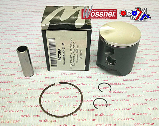 PISTON KIT 03 KX125 54.00 B, WOSSNER 8073DB KAWASAKI MX