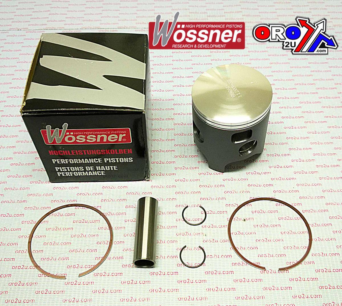 PISTON KIT 03-09 RM250 66.40 B, WOSSNER 8086DB 2-RING SUZUKI