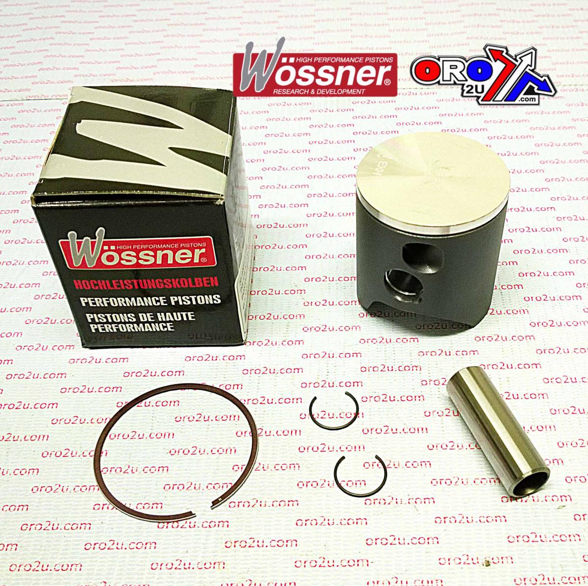 PISTON KIT 04-10 RM125 54.00 A, WOSSNER 8098DA SUZUKI MX 12110-36E31-0F0