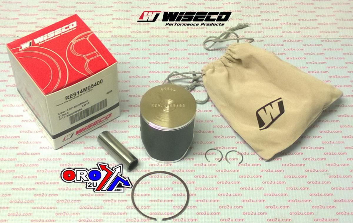 PISTON KIT 04-10 RM125 ELITE, WISECO RE914M05400 HONDA, Racers Elite ArmorFit