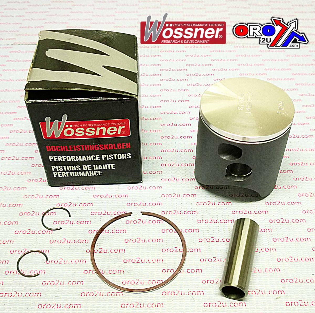 PISTON KIT 05-07 CR125 54.00 C, WOSSNER 8170DC HONDA MX