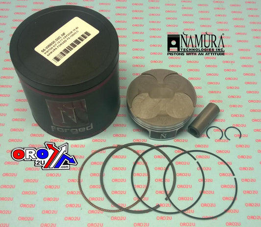 PISTON KIT 16-17 CRF250R 76.80, NAMURA FORGED FX-10042