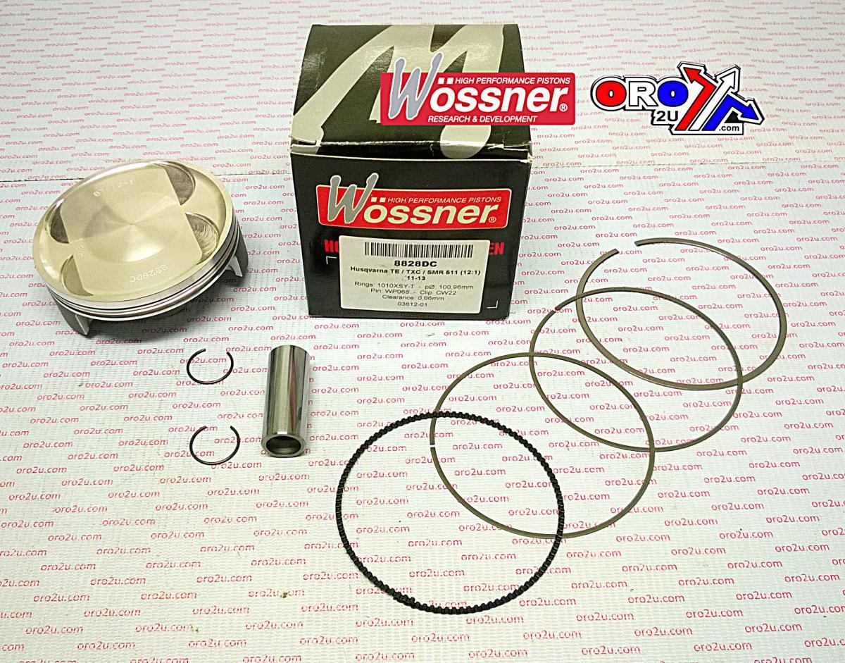 PISTON KIT 11-13 TE TXC511 101, HUSQVARNA WOSSNER 8828DA