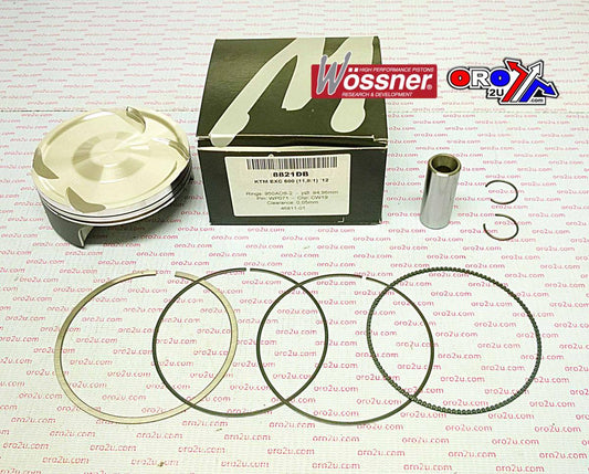 PISTON KIT 12-13 KTM EXC500 95, WOSSNER 8821DA HUSQVARNA 78730007000, 79630007000,76630007000