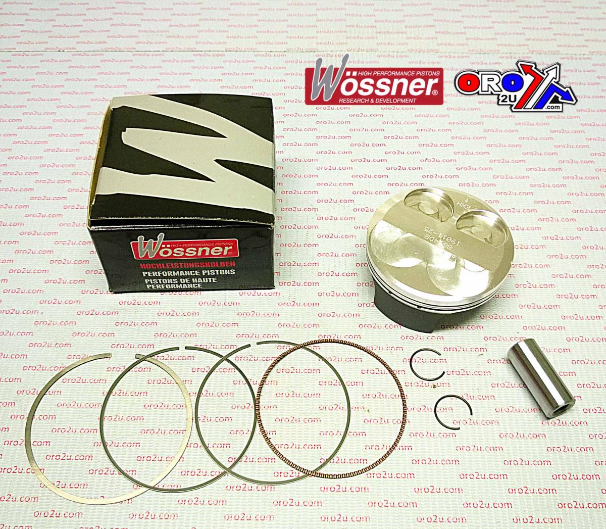 PISTON KIT 11-14 KX250F 77mm B, 8814DB WOSSNER KAWASAKI