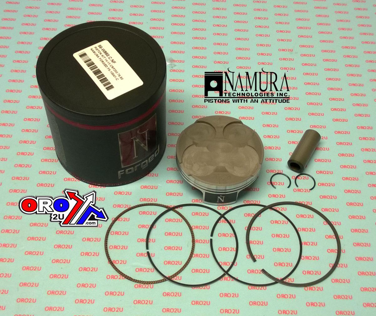 PISTON KIT 14-15 CRF250 76.80, NAMURA FORGED FX-10041