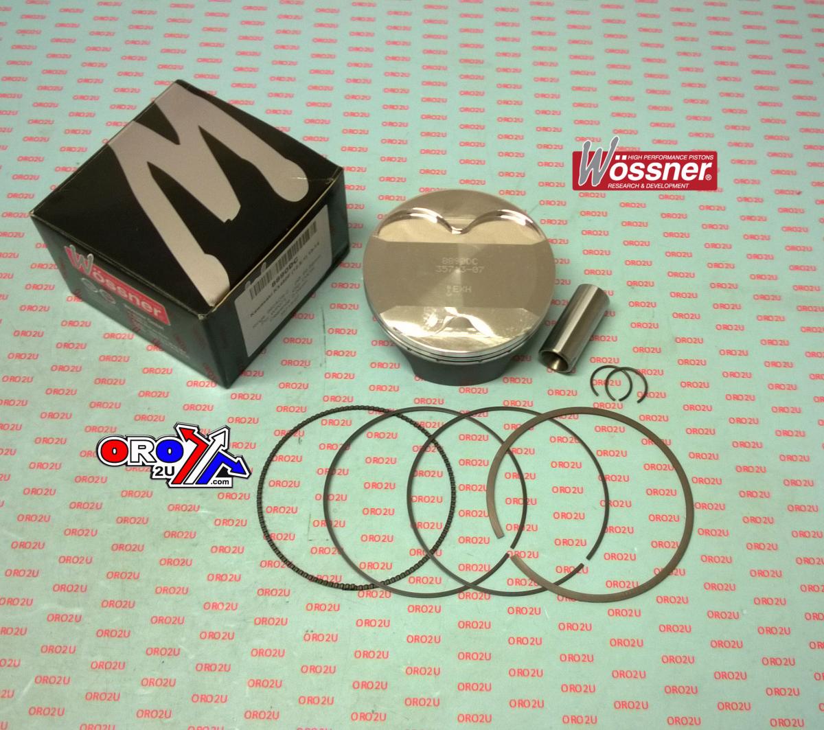 PISTON KIT 13-14 KX450F 96.00, WOSSNER 8890DA KAWASAKI 13001-0736