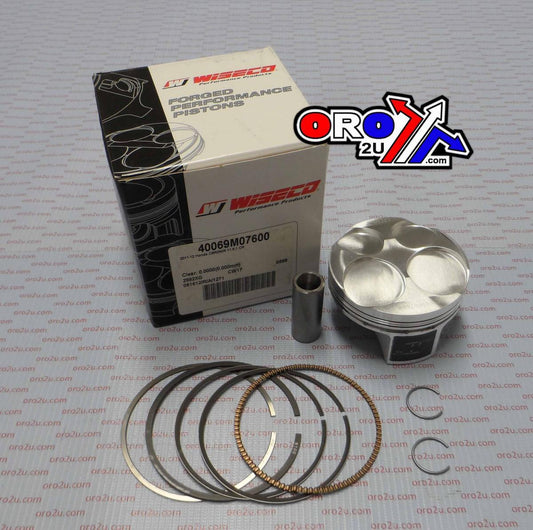 PISTON KIT 13-14 CRF250L 78.00, WISECO 40069M07800 HONDA