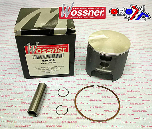PISTON KIT BULTACO TS250 73.50, WOSSNER 8291D150
