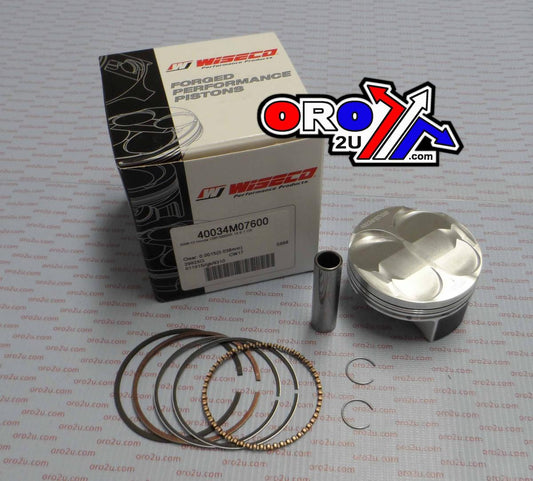 PISTON KIT 08-13 CBR1000RR 76, WISECO 40034M07600 ROAD HONDA