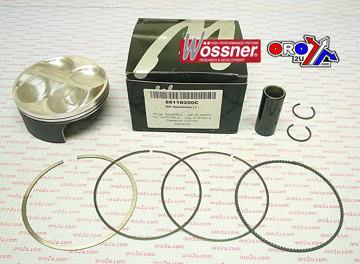 PISTON KIT GM SPEEDWAY 92.00, WOSSNER 8811D200C