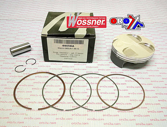 PISTON KIT SHERCO 250 78.00, WOSSNER 8905DB 4-STK SE2.5i-F