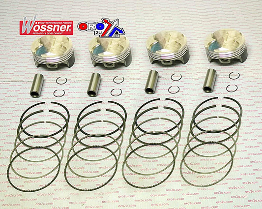 PISTON KIT SET/4 CBR1000RR, WOSSNER K8742DA-4 75.00mm
