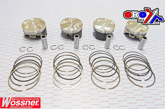 PISTON KIT SET/4 R1, FZR, RX1, WOSSNER K8840DA-4 YAMAHA