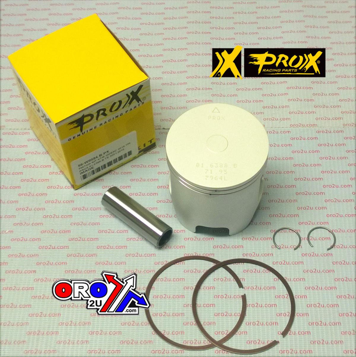 PISTON KIT KTM 300EXC 2018-24 TPI, PROX 01.6388.B TE 300i 2018-24, 55630307000 I