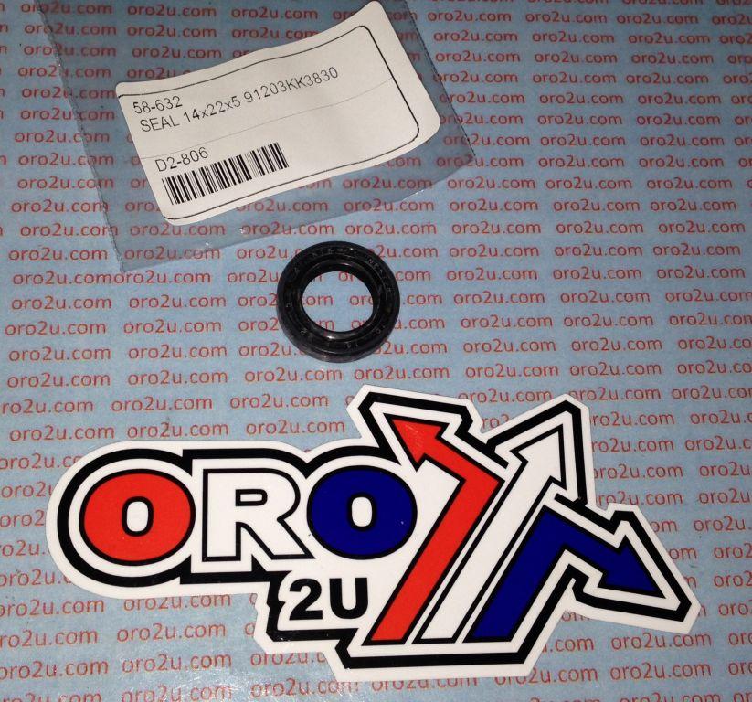 OIL SEAL 14x22x5 91203-KK3-830