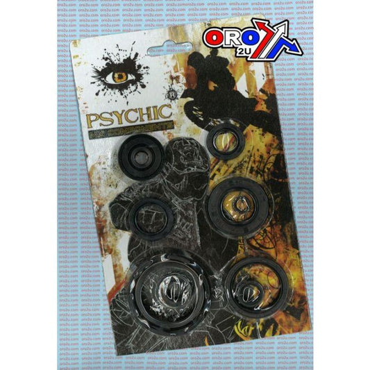 OIL SEAL SET 88-98 YZ250 WR250, PSYCHIC MX-09207 YAMAHA 9pcs, YZ250 1988 - 1998, WR250 1988 - 1998