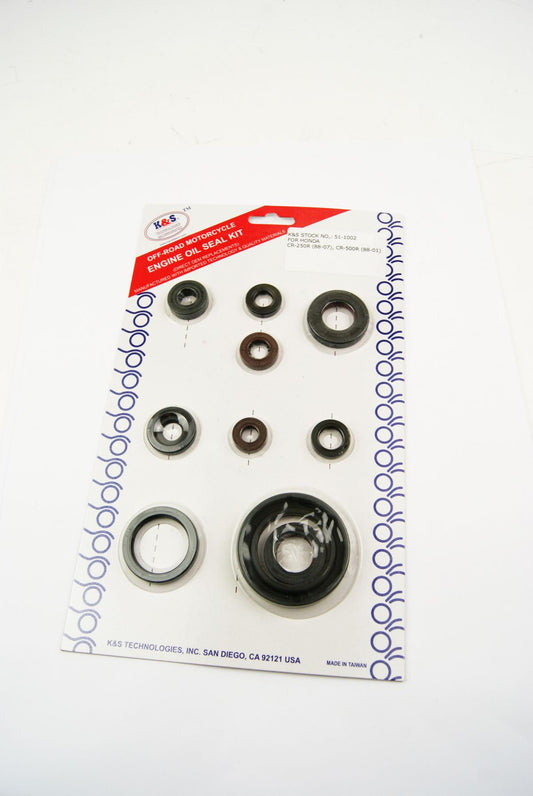 OIL SEAL SET 88-07 CR250 CR500 KS 51-1002