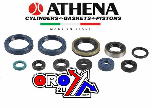 ENGINE OIL SEAL SET KX/RM 250 04-19, ATHENA P400250400016 KAW/SUZ