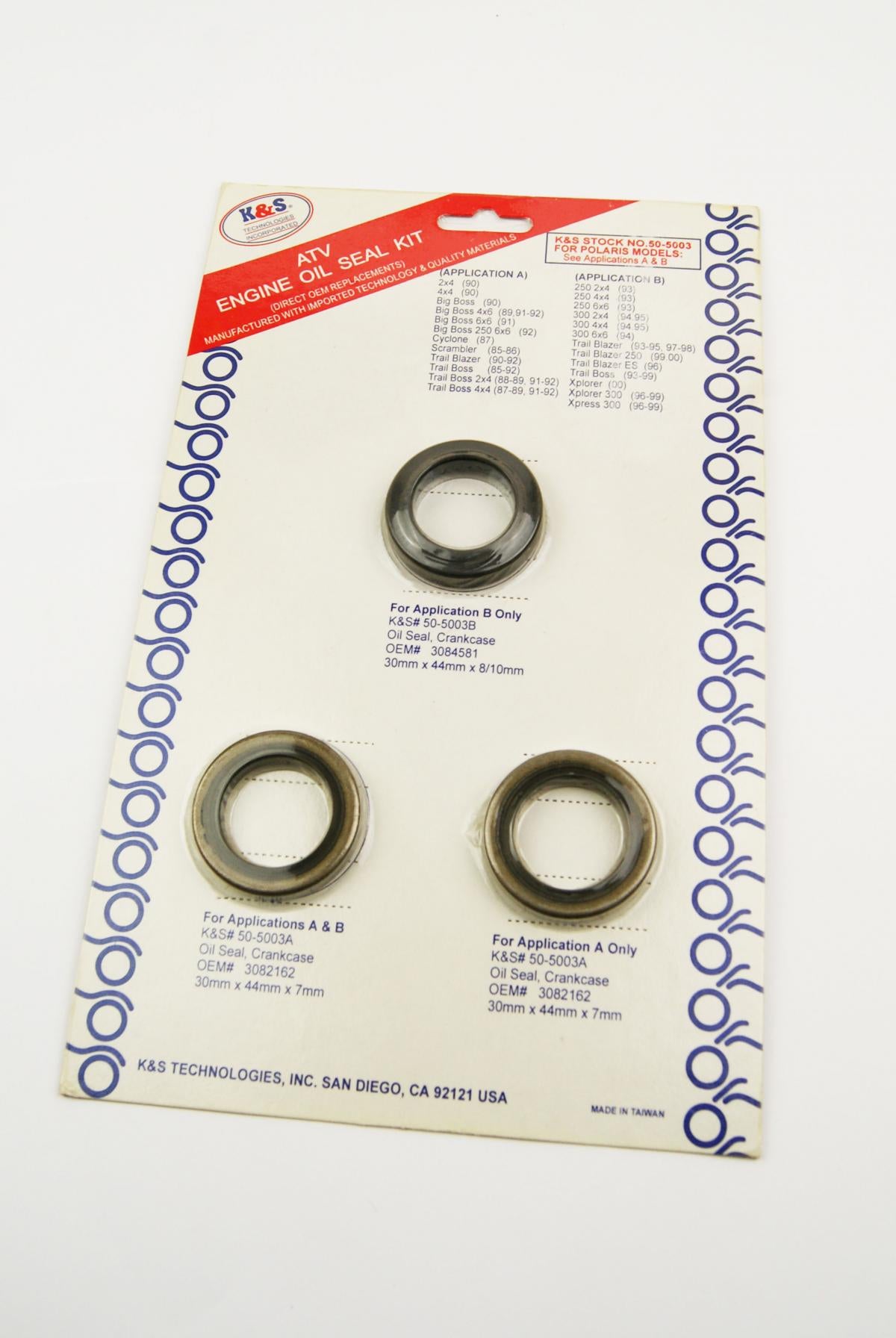 OIL SEAL SET POLARIS 2-ST