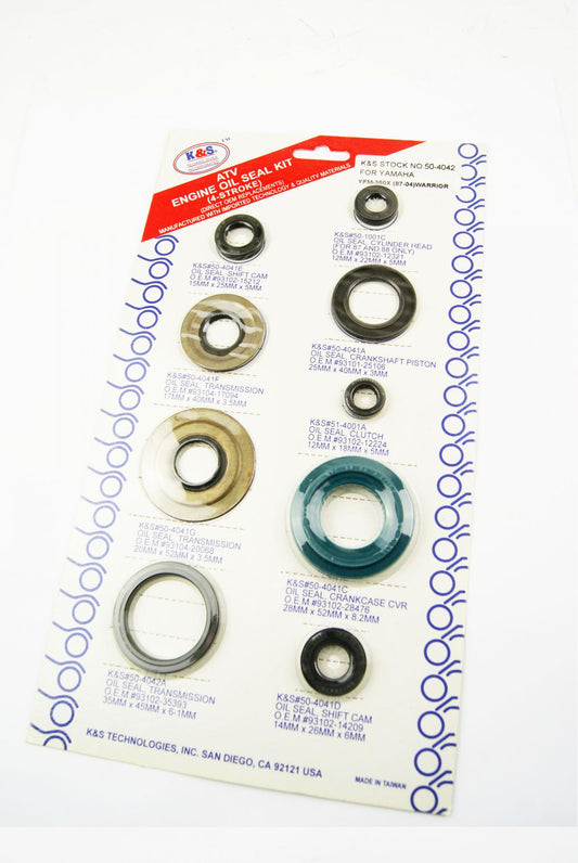 OIL SEAL SET 87-03 YFM350, KS50-4042