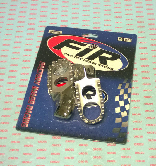 FOOT PEGS STAINLESS STEEL CR, HONDA 88-94 CR125/250/500,  60-209.SS