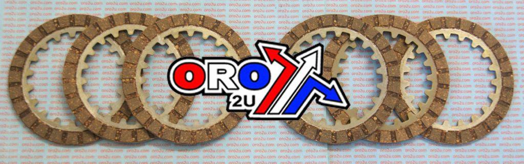 CLUTCH FRICTION PLATE SET/6 [CK2303], YFM80 Raptor 3E5-16521-00-00 , 22F-16524-01-00 , 22F-16521-00-00, AT-03431C