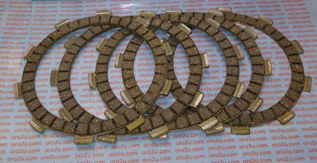 CLUTCH PLATES 86-88 RM80, FRICTION SET EBC CK3367