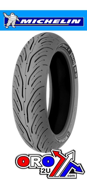 190/55 ZR17 (75W) PIL. ROAD 4, PILOT TYRE MICHELIN 029239, ROAD, MC, REAR