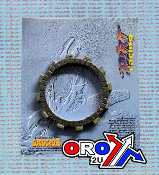 CLUTCH FRICTION PLATE SET/6 [CK3319], SUZUKI RM125 86-87, MC-03812C