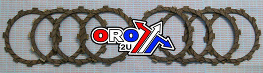 CLUTCH FRICTION PLATE SET/8, KAWASAKI 85-86 KX250 KX500