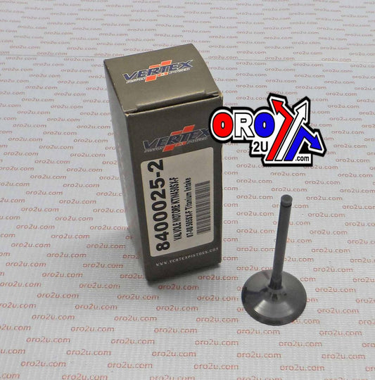 VALVE INTAKE TITANIUM, VERTEX 8400025-2, SXF450 07-12