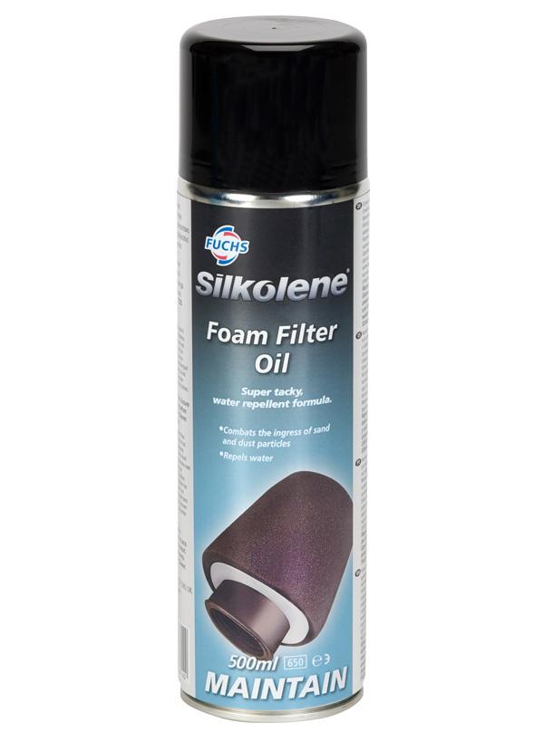 500ml SPRAY AIR FILTER OIL, SILKOLENE AEROSOLS CAN, 602020031,  12