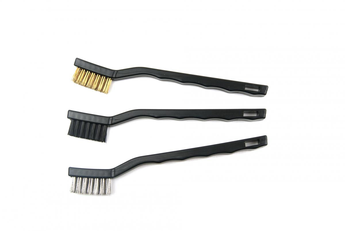 MINI WIRE BRUSH SET/3 7"