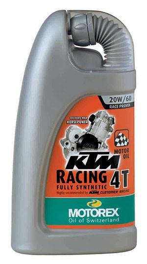 1LT KTM RACING 4T 20/60W, MOTOREX 7300072 OIL,  10