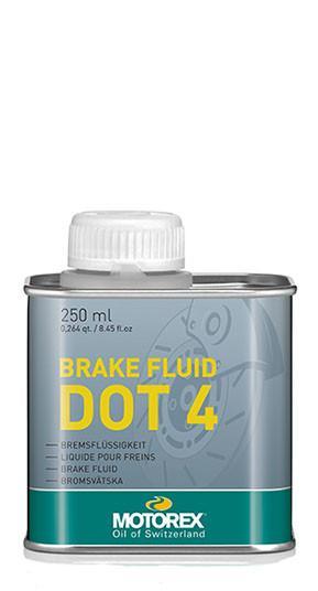 250ml DOT 4 BRAKE FLUID DOT4, MOTOREX 7300227,  12