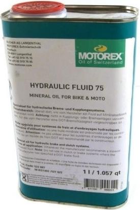1LT HYDRAULIC BRKAE CLUTCH FLUID 75, MOTOREX 7300251,  10