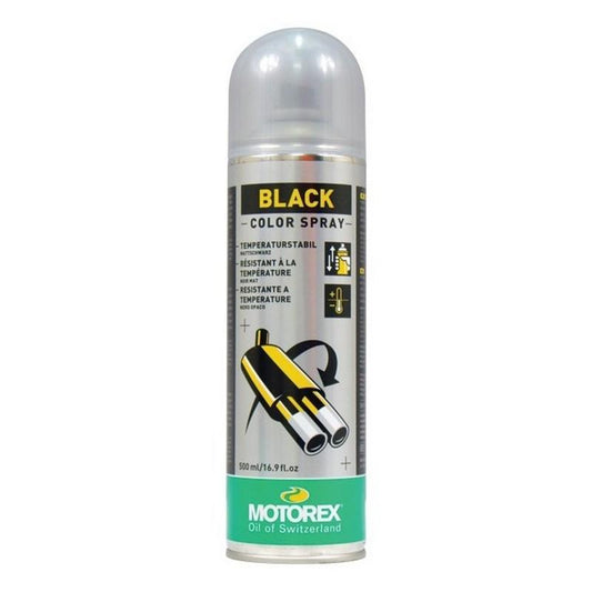 500ml BLACK HI TEMP PAINT, MOTOREX 7300806,  12