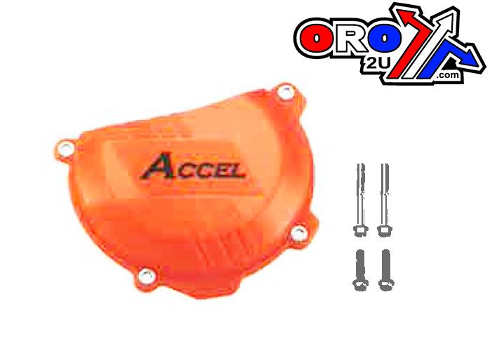 CLUTCH COVER PLASTIC PROTECTOR, ACCEL CCP-501 KTM & HUSKY