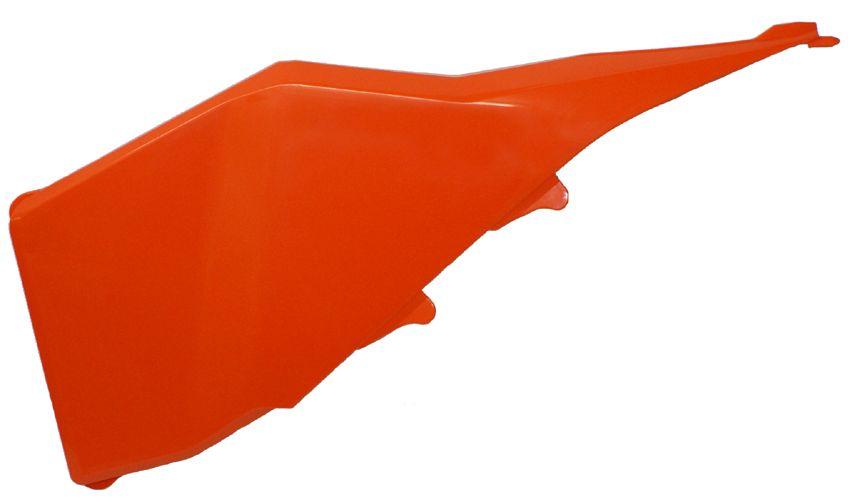 LEFT AIR BOX COVER KTM 07-10, RTECH R-FIKTMARSX07