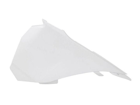 13-16 KTM85 LEFT AIRBOX COVER, & PANEL WHITE RTECH, R-FIKTMBNSX85 75-0305