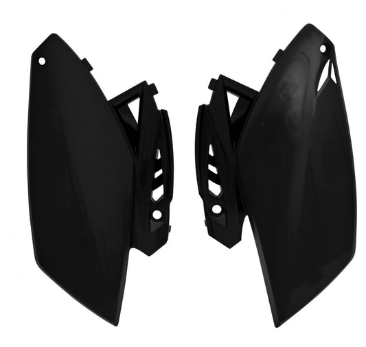 SIDE PANELS 10-13 YZF250 BLACK, RTECH R-FIYZFNR0025