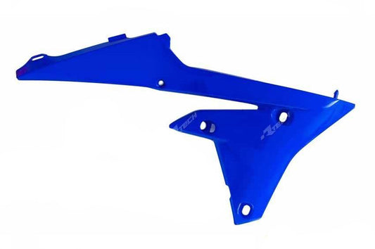 YZF250/450 LOWER RAD 14-18, SCOOPS BLUE RTECH, R-CVYZFBLL014