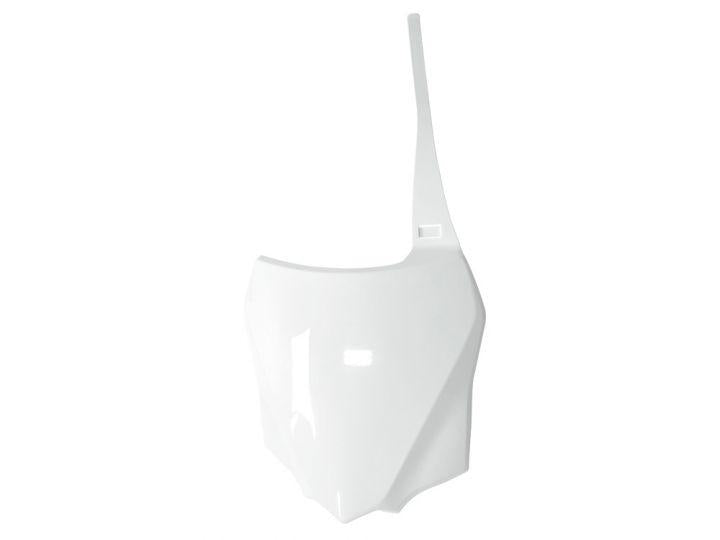 FRONT PLATE 14-24 KX85/100/112 WHITE, RTECH R-TBKX0BN0014