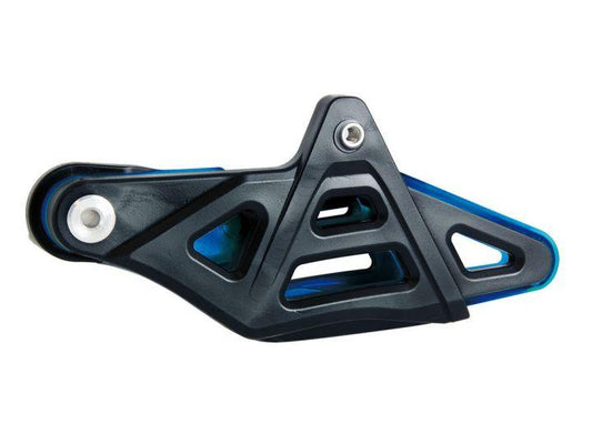 CHAIN GUIDE 14-23 EXC/EXC-F, 15-21 SX85, BLACK/BLUE RTECH, R-CRUKTMNRBLH14