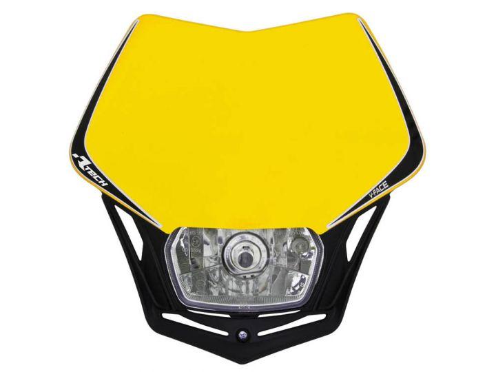 V-Face Headlight Yellow & Black - Universal