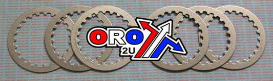 CLUTCH PLATE STEEL SET/6 YZ80, YAMAHA YZ80 95-01, MX-03555S